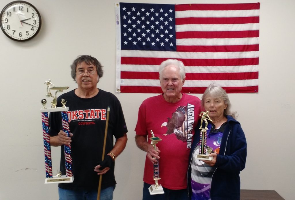 June 2019 Seniors' 8ball Tournament Owasso Golden Agers